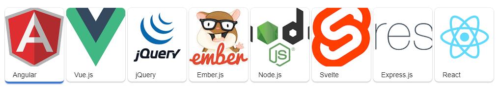 Web frameworks